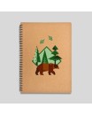 Carnet de notes Ours brun
